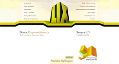 Desktop Screenshot of lix.com.br