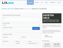 Tablet Screenshot of lix.mx